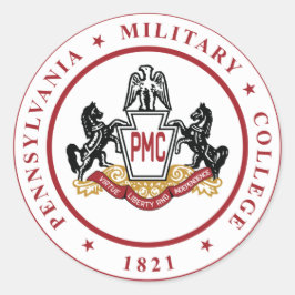 * Adesivos com logótipo PMC Seal