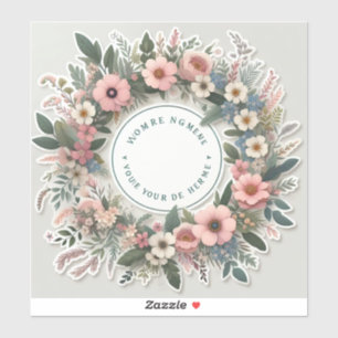 adesivos com texto personalizado, como nomes ou v