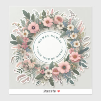 adesivos com texto personalizado, como nomes ou v