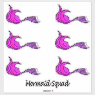 Adesivos cor-de-rosa de salmoura