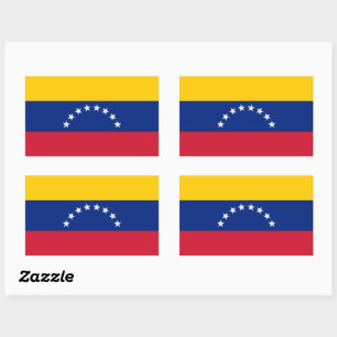 Adesivos da bandeira da Venezuela