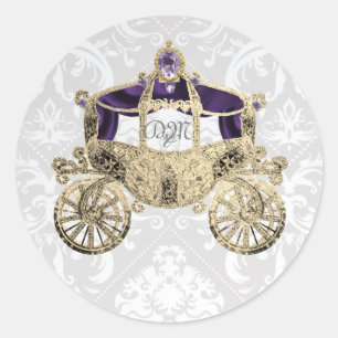 Adesivos da Carruagem de Contos de Fadas Reais