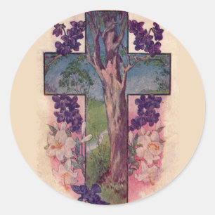 Adesivos da Cruz da Árvore da Vida Cristã da Pásco