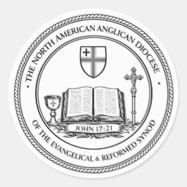 Adesivos da Diocese Anglicana do Sínodo E&R