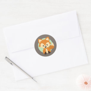Adesivos da Floresta Little Fox Woodland