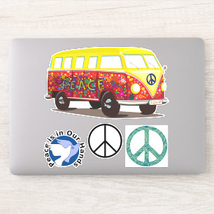 Adesivos da paz mundial