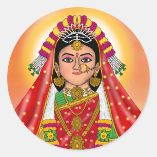 Adesivos da Shree Radha