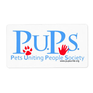 Adesivos da Sociedade Animais Unindo Pessoas