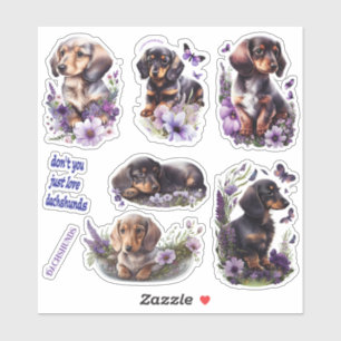 Adesivos Dachshund