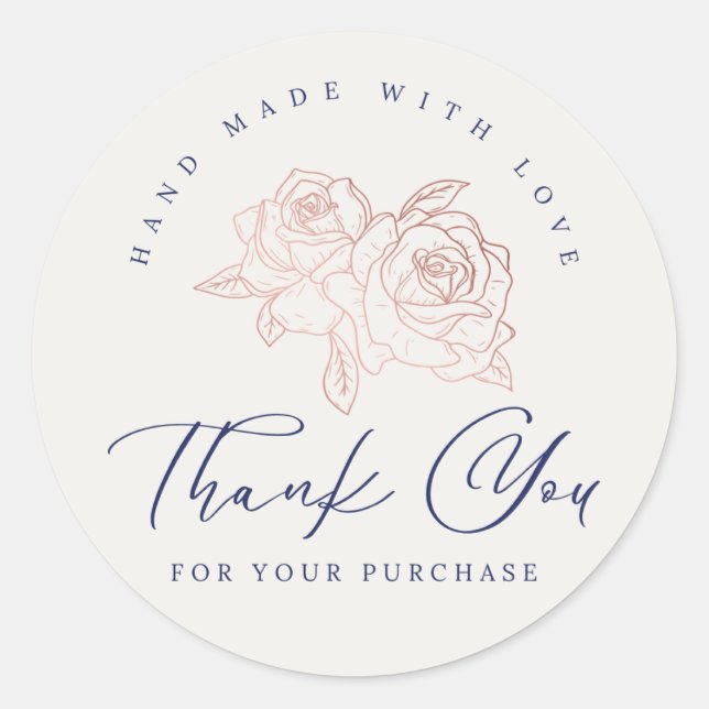 Adesivos de agradecimento (Frente)