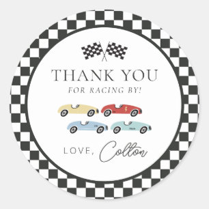 Adesivos de Agradecimento de Aniversário de Carro 