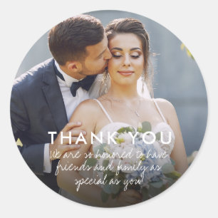 Adesivos de Agradecimento para Favor de Casamento