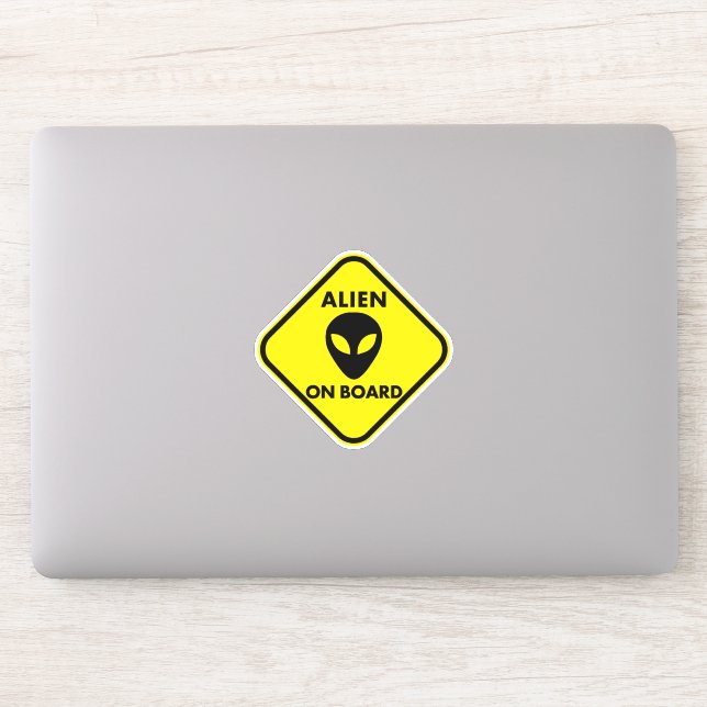ADESIVOS DE ALIENÍGENA A BORDO (Computador)