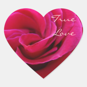 Adesivos de Amor Verdadeiro Flores de Rosa Rosa Se