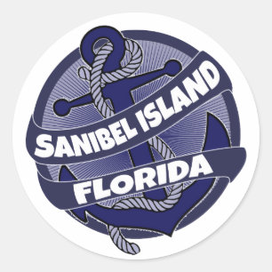 adesivos de ancoragem da Flórida Sanibel Island