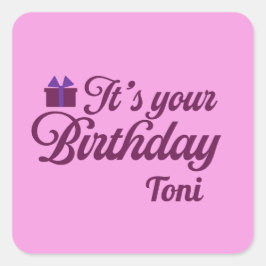 Adesivos de Aniversário