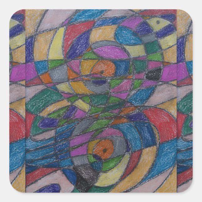 ADESIVOS DE ARTISTA POR PAULA REILLY. (Frente)