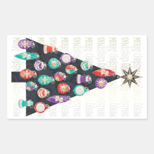 Adesivos de Árvore de Natal