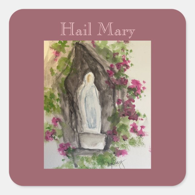 Adesivos de Ave Maria (Frente)