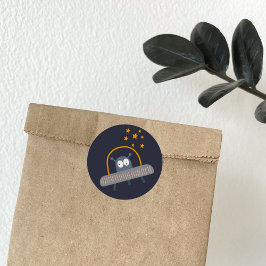 Adesivos de Aventura Espacial Marciana Divertidos