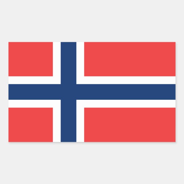 Adesivos de bandeira norueguesa (Frente)
