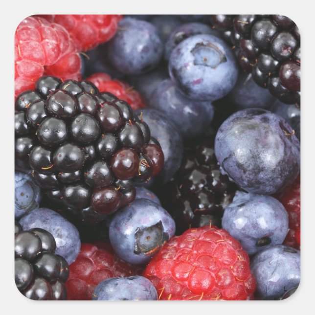 Adesivos de Berries de Verão (Frente)
