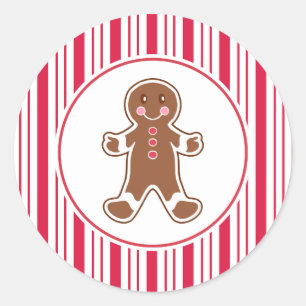 Adesivos de Biscoito de Gengibre de Hortelã