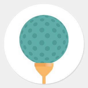 Adesivos de Bola de Golfe