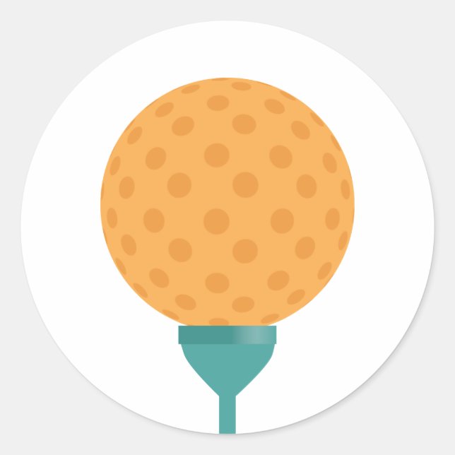 Adesivos de Bola de Golfe (Frente)