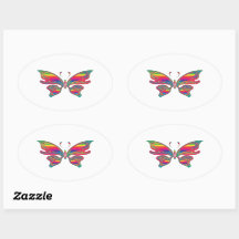 Adesivos de Borboleta