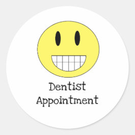 Adesivos de Calendário de Compromisso Dentista