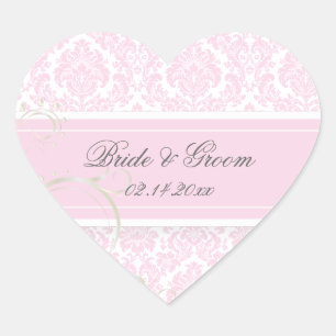 Adesivos de casamento em damasco moiré da PixDezin