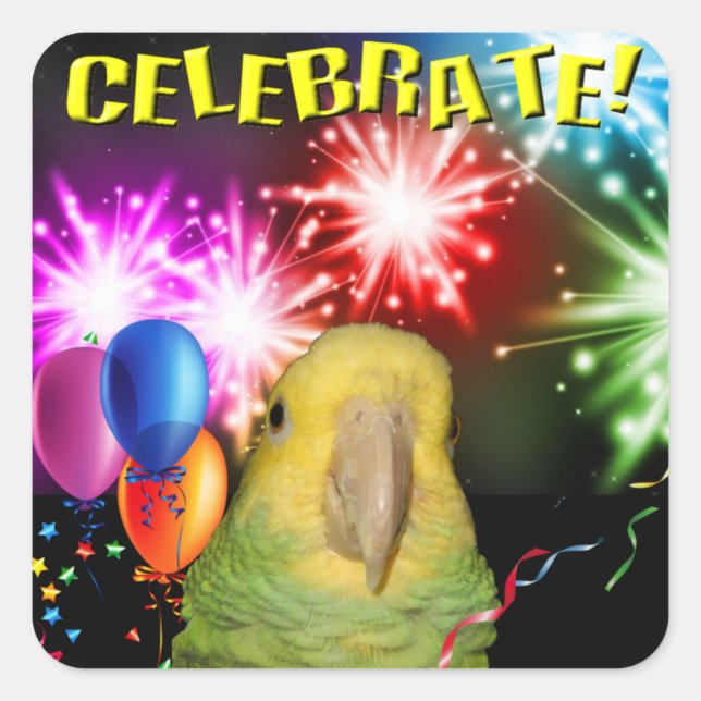 Adesivos de celebração da Amazon (Frente)