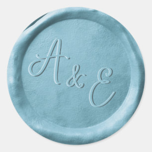 Adesivos de Cera de Selagem para Casamento Monogra