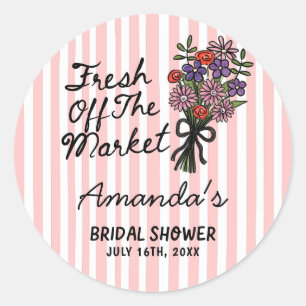 Adesivos de Chuveiro de Noiva Fresh Off The Market