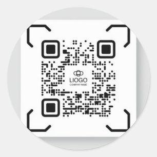 Adesivos de código QR minimalistas mais procurados
