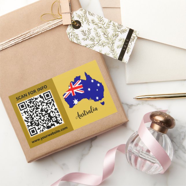 Adesivos de Código QR Modernos da Austrália, Bande (Presentear)
