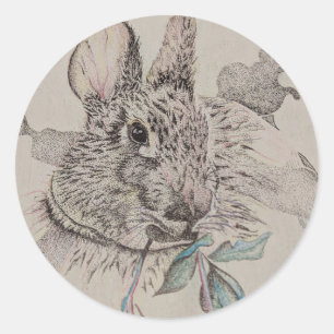 adesivos de coelho, adesivos de coelho da Páscoa,