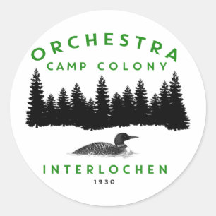Adesivos de Colônias de Campos de Orquestra