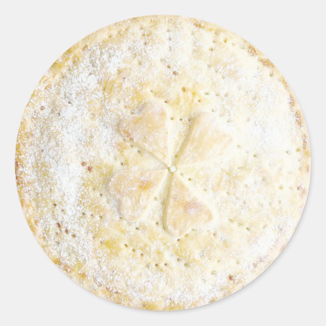 Adesivos de Comida de torta de maçã (Frente)