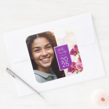 Adesivos de Conclusão de Curso com Foto Moderno e