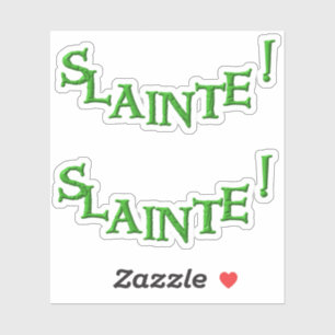 Adesivos de contorno ascendente do Slainte 2