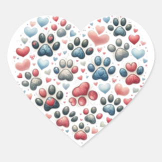 adesivos de coração recortados de borboleta colori