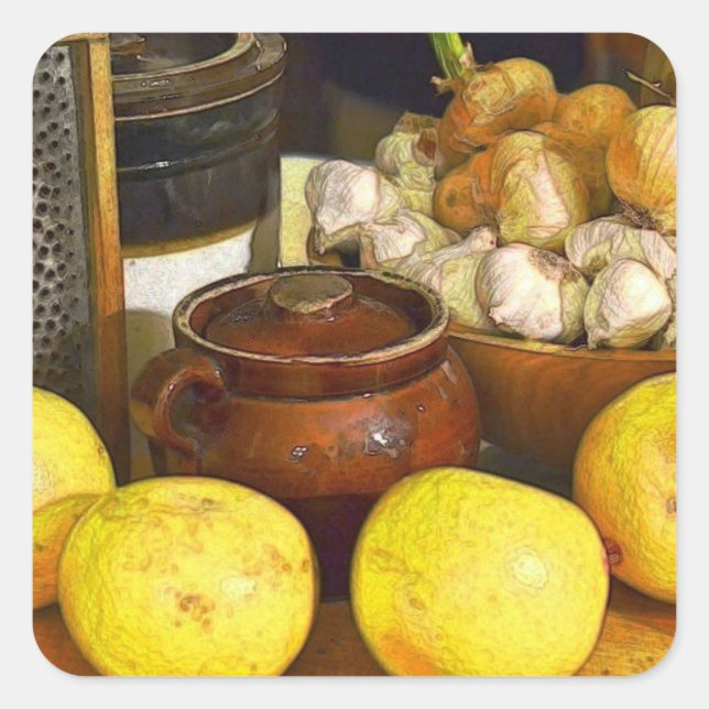 Adesivos de Cozinha do País (Frente)