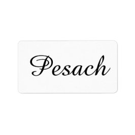 Adesivos de Cozinha Kosher Etiqueta Páscoa Pesach