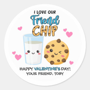 Adesivos de Dia dos Namorados Friendchip Cookies &