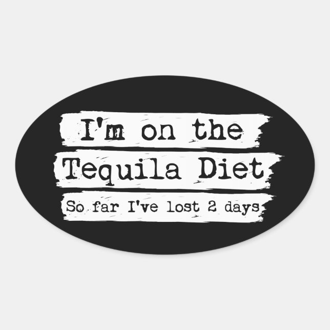 Adesivos de dieta tequila (Frente)