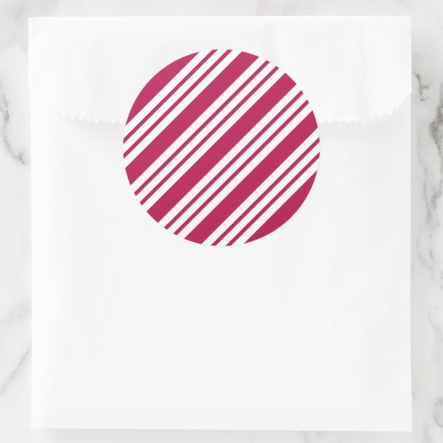 Adesivos de Doces de Natal de Hortelã  (Bolsa)