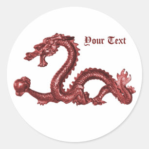 Adesivos de Dragão