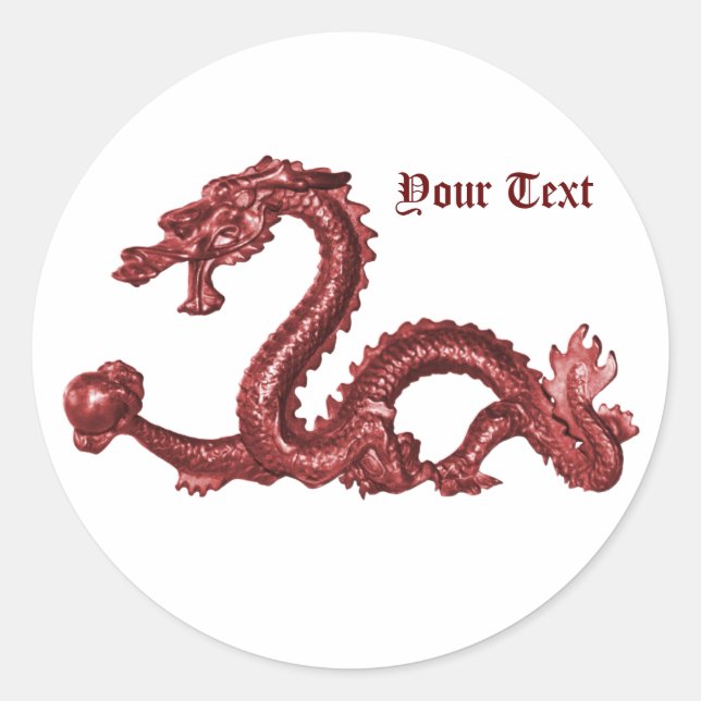 Adesivos de Dragão (Frente)